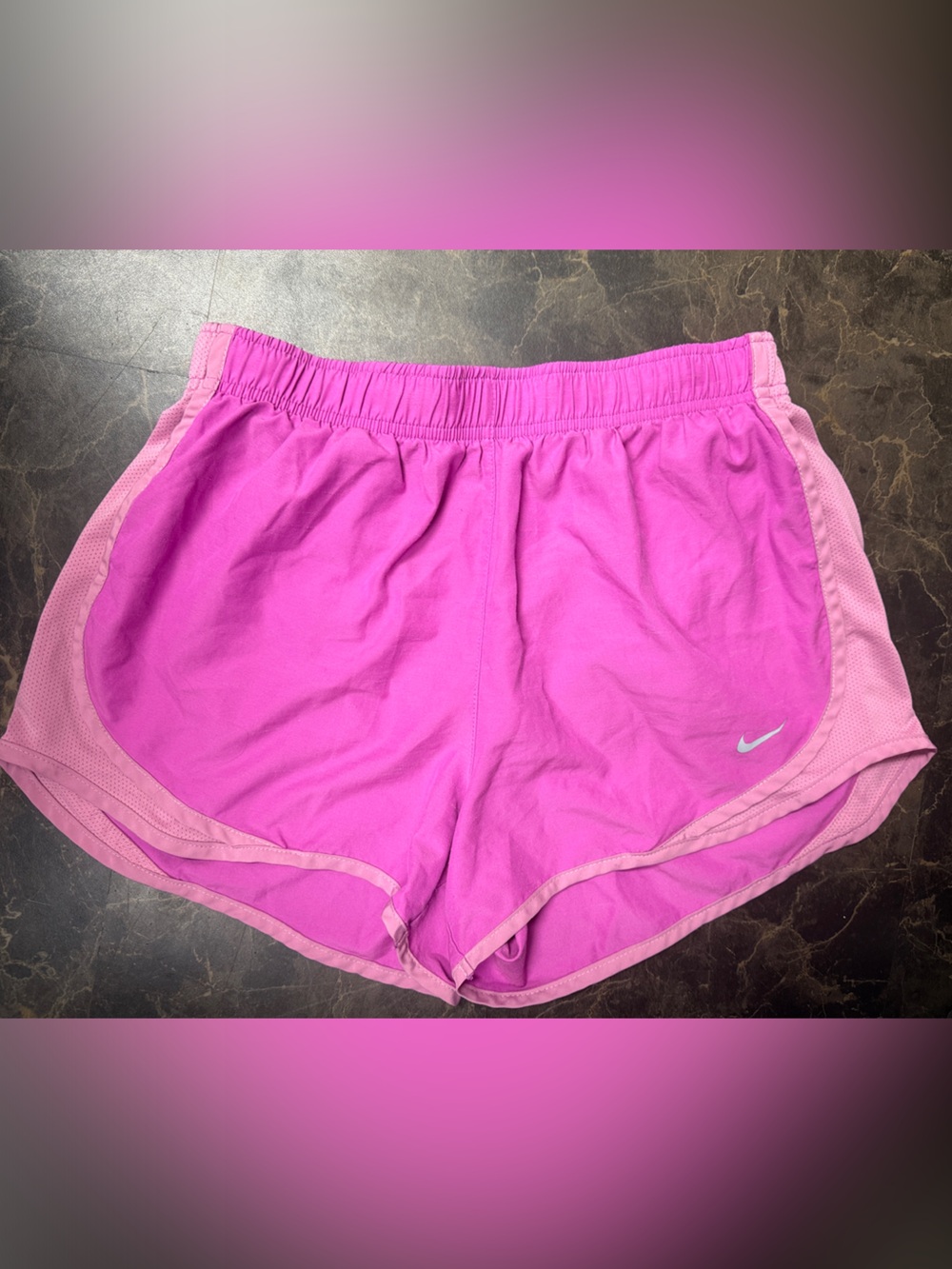 Nike Women’s Bright Pink Athletic Running Shorts